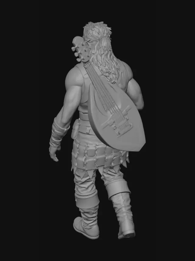 3D model for Lutebound Berserker