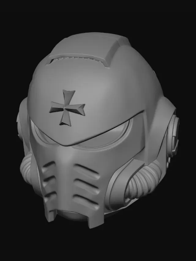 3D model for Maltese Cross Clone Helmet