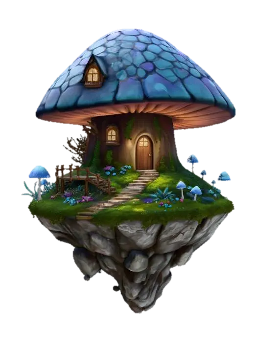 3D model for Floating Mushroom Haven