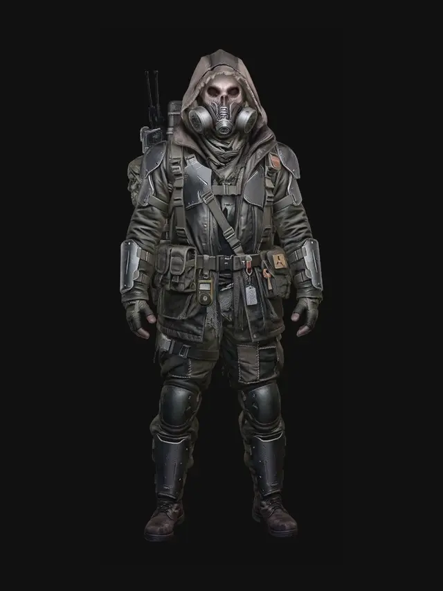 3D model for Wasteland Nomad