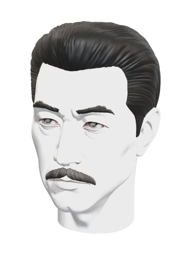 3D model for Realistic Male Face