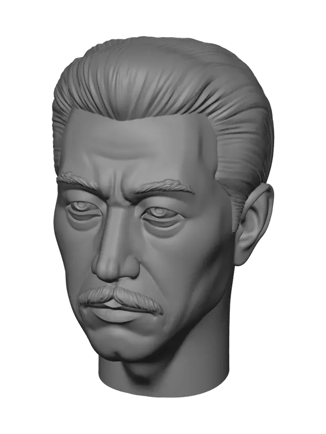 3D model for Realistic Male Face