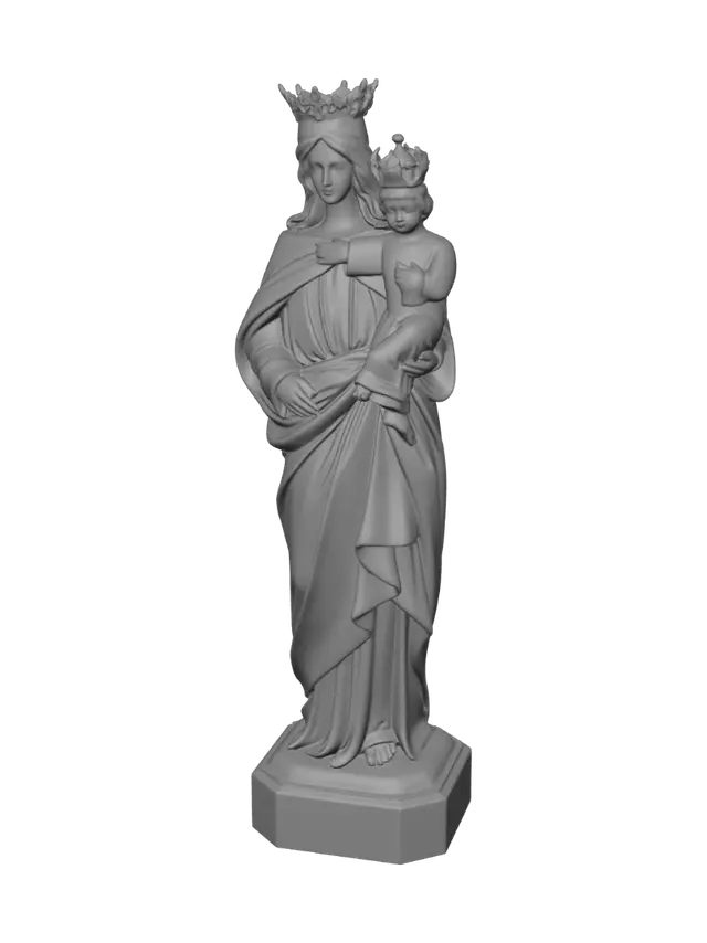 3D model for Madonna and Child