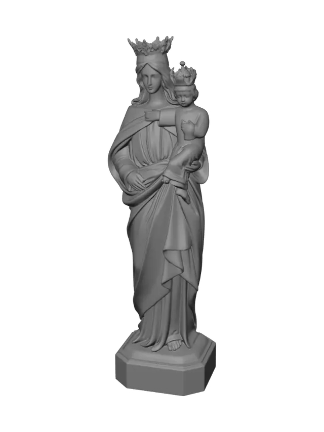 3D model for Madonna and Child