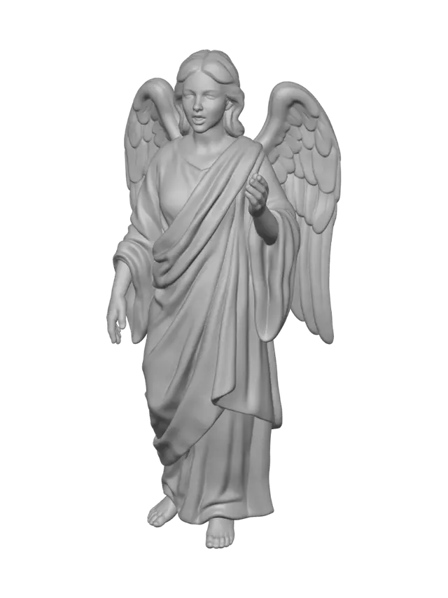 3D model for Serene Angel Statue