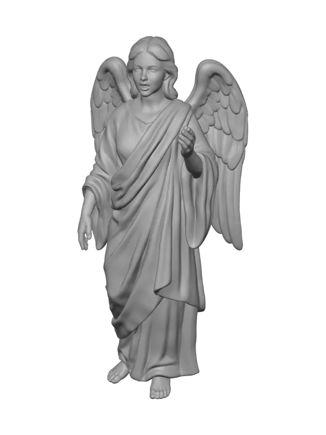 3D model for Serene Angel Statue