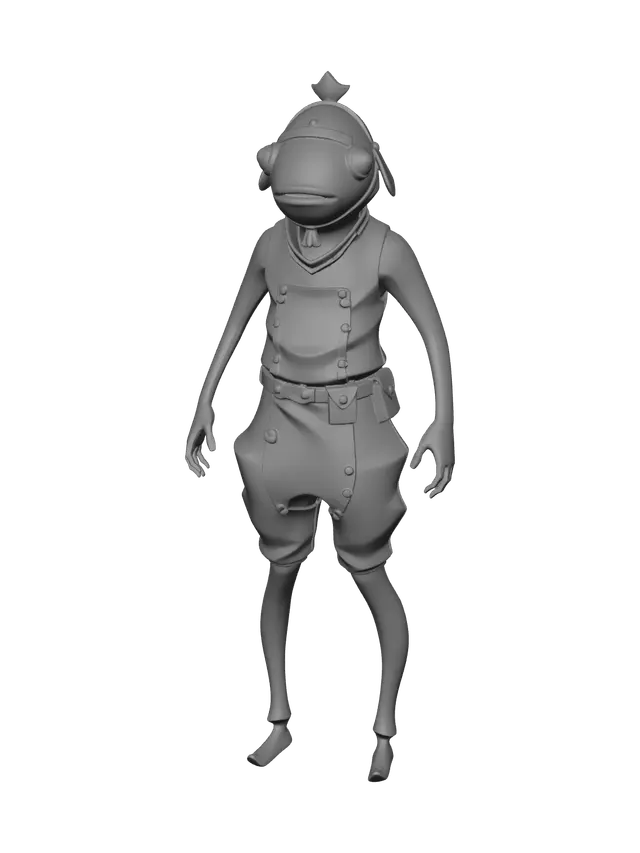 3D model for Weathered Fishstick