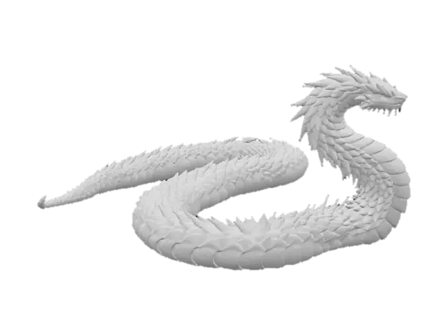 3D model for photo realisticice purple lightning snake yellow eyes, storm themed snake is out long not coiled up
