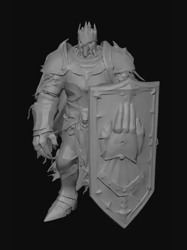 3D model for The Iron Warden
