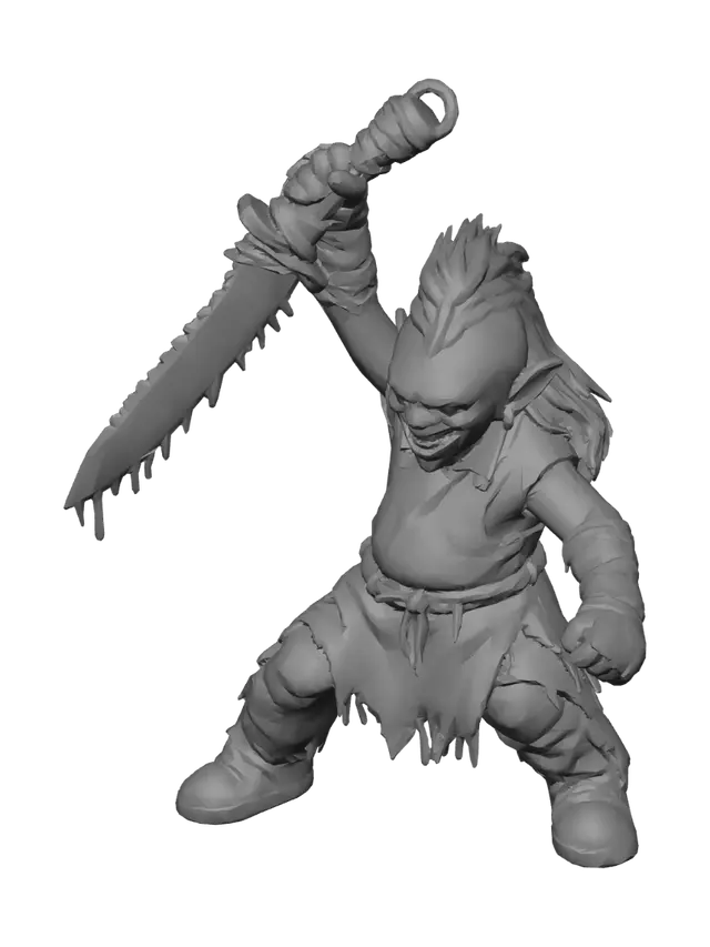 3D model for Sawmaster Berserker