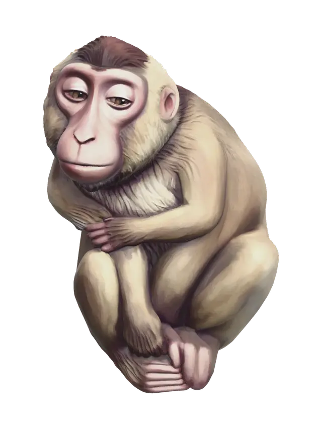 3D model for Goofy Ahh Monkey