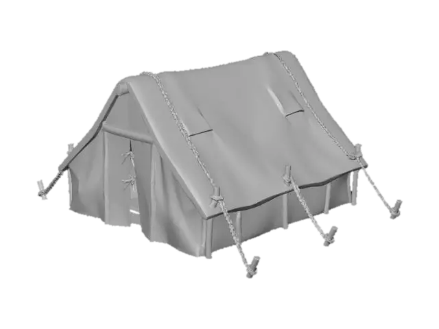 3D model for house_tent