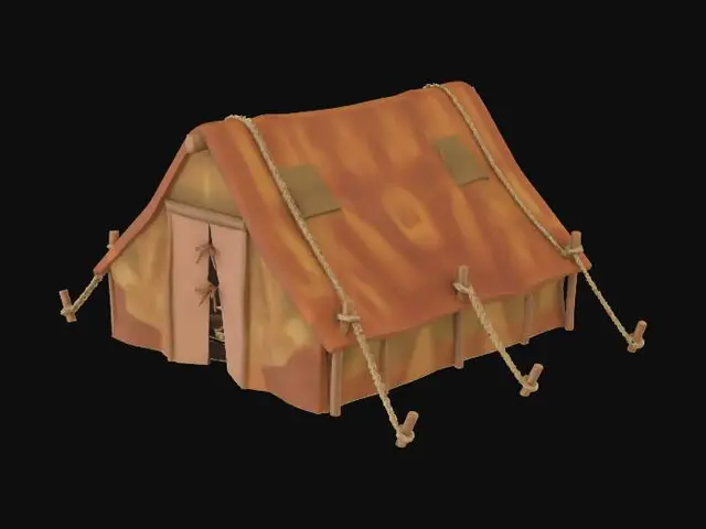 3D model for house_tent