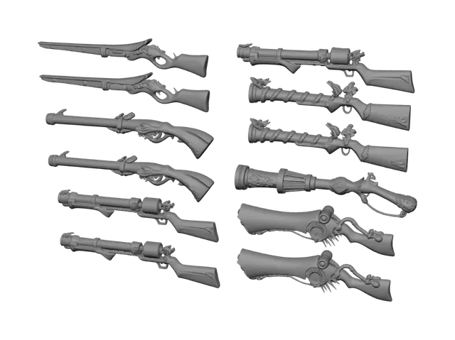3D model for Ornate Firearms Collection