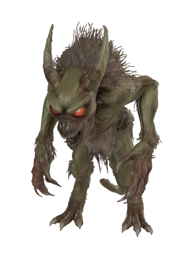 3D model for fallout creature spooky