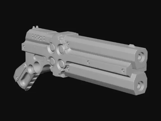 3D model for Longshot Railgun