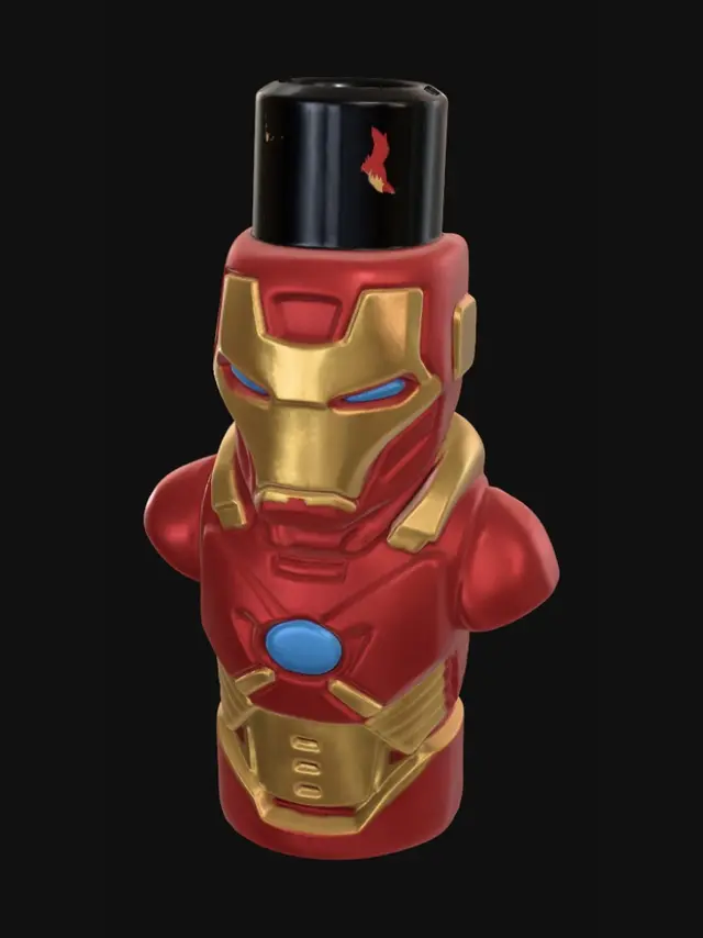 3D model for Iron Man Helmet Stack
