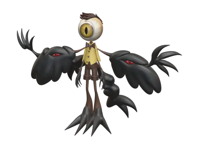 Modern Eggson - Conceptual 3D model, vytvořený pomocí AI