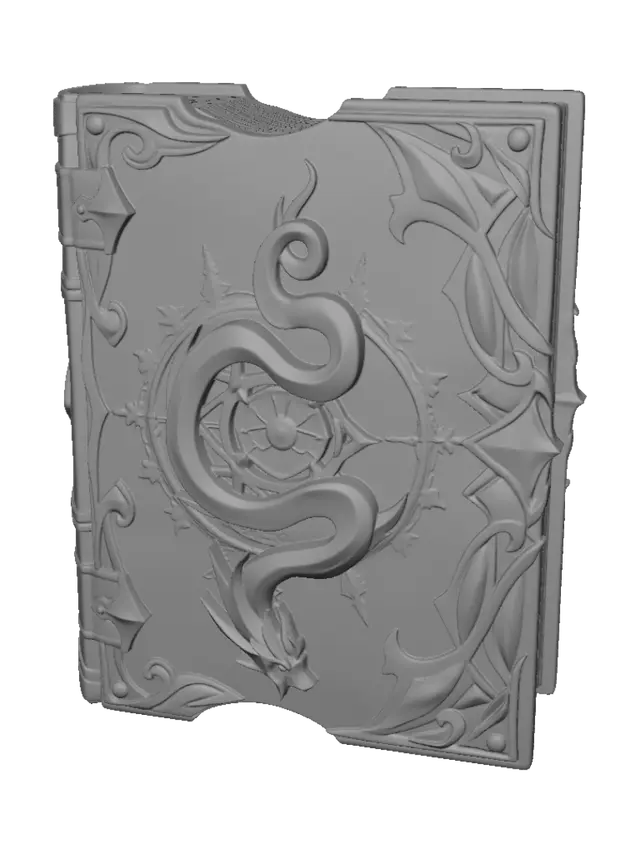 3D model for The Golden Dragon Codex