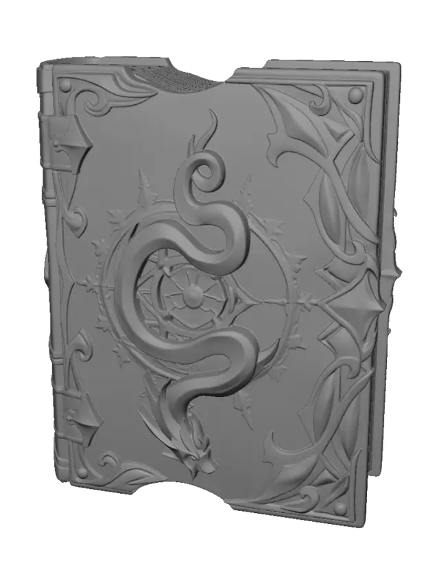 3D model for The Golden Dragon Codex