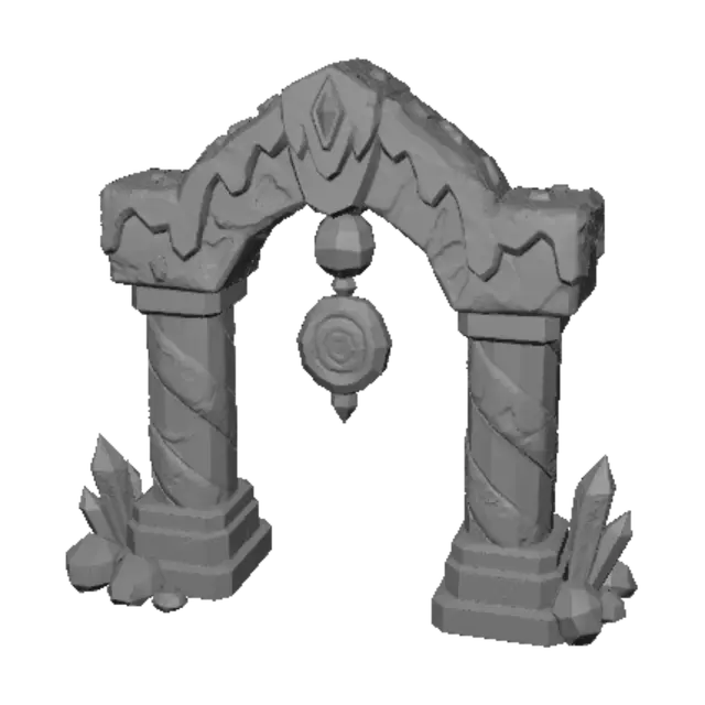 3D model for Candy Archway