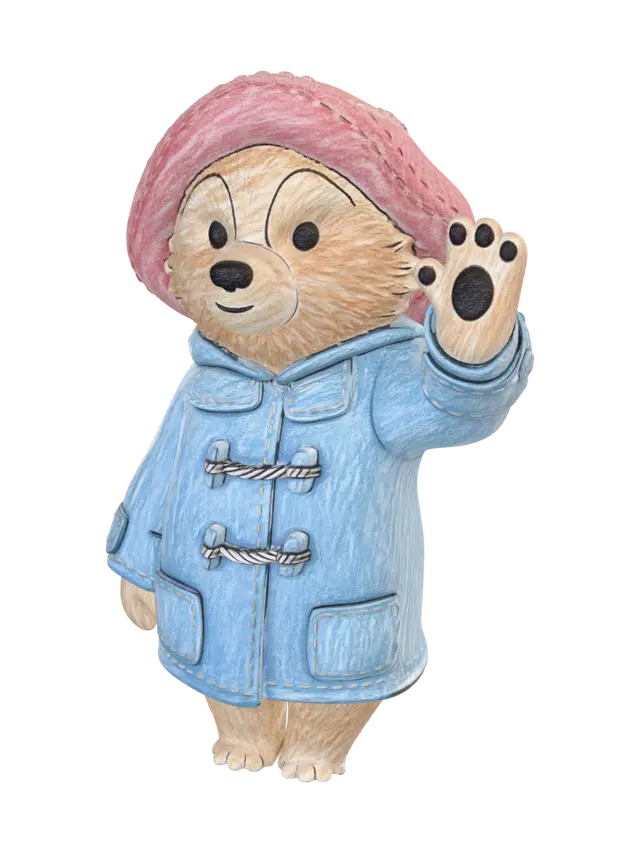 3D model for Waving Hello