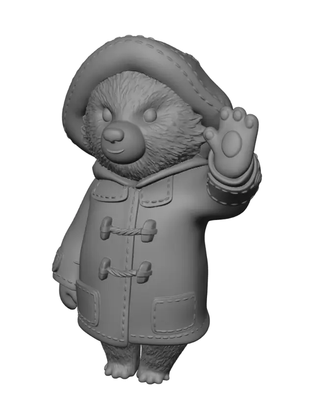 3D model for Waving Hello