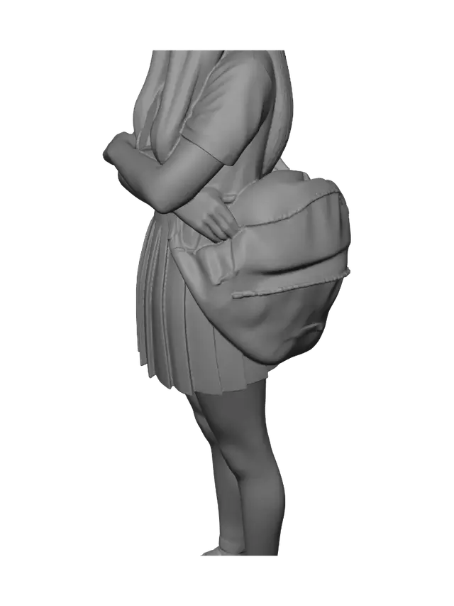 3D model for Young Student Portrait