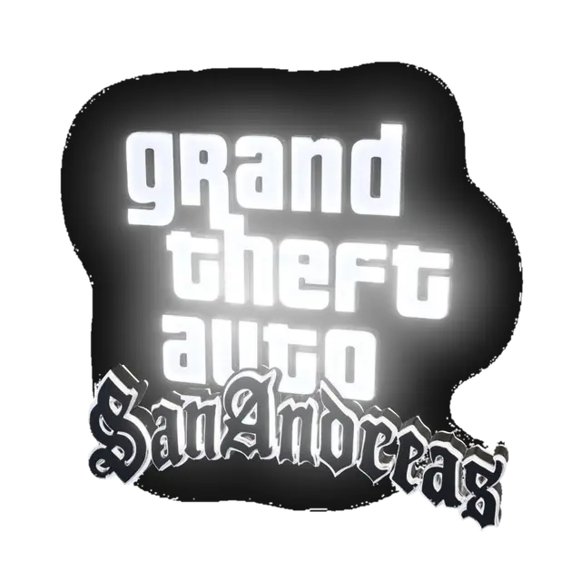 Grand Theft Auto: San Andreas - Gta 3D model, vytvořený pomocí AI
