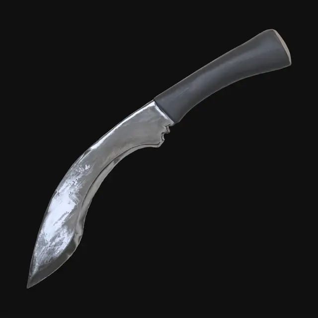 3D model for Scimitar blade