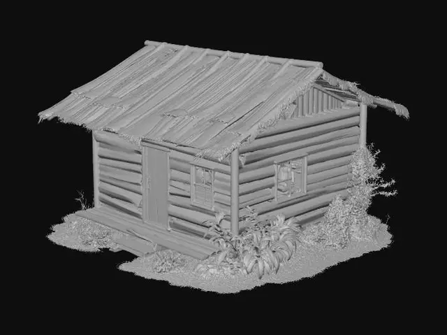 3D model for Realistic Old Filipino Bahay kubo that is not looking good