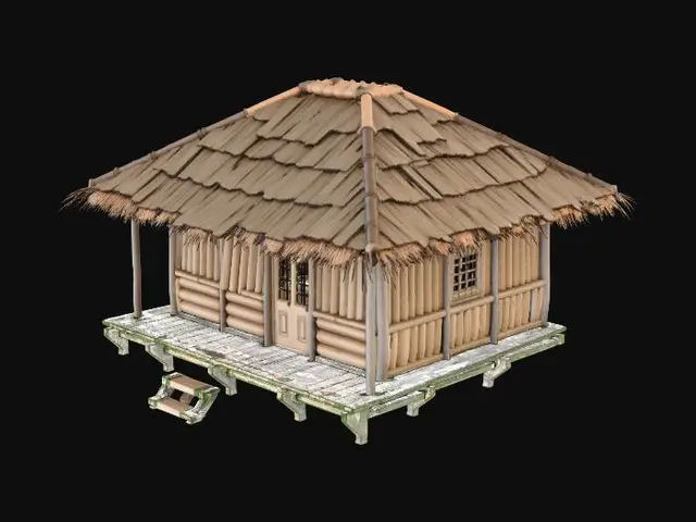 3D model for Realistic Old Filipino Bahay kubo that is not looking good