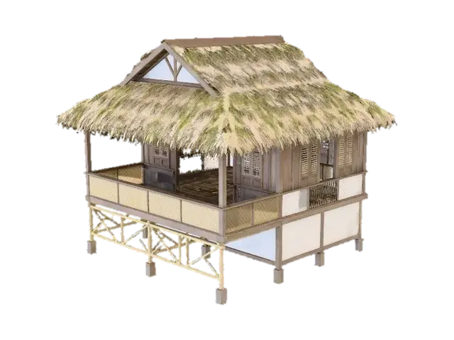 3D model for Bahay Kubo Structure