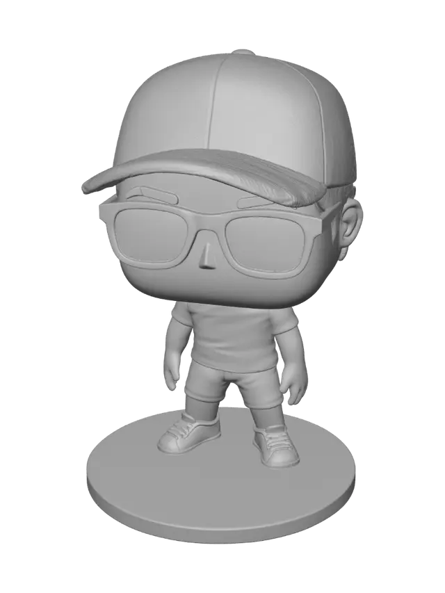 3D model for BBZADA Bobblehead