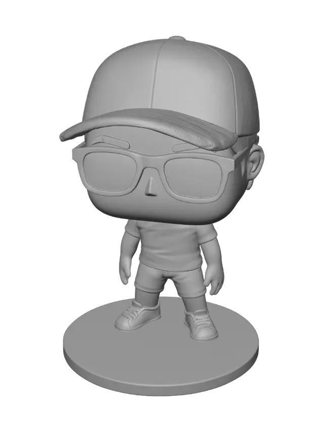 3D model for BBZADA Bobblehead