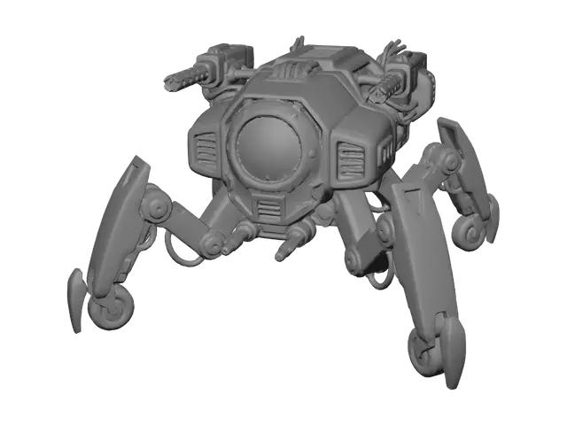 3D model for Crimson Eye Sentinel