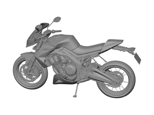 3D model for kuba çita 100 cg motorunun gerçekçi modelini yap