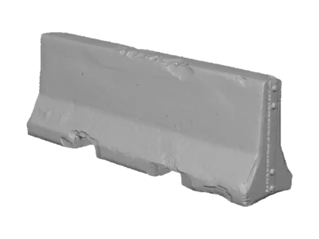 3D model for Concrete Barrier