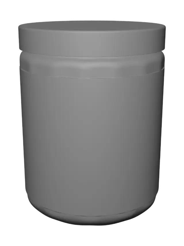 3D model for Micronized Creatine Powder Jar