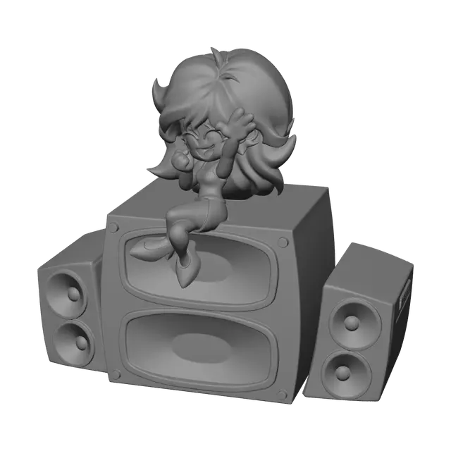 3D model for Fnf Gf