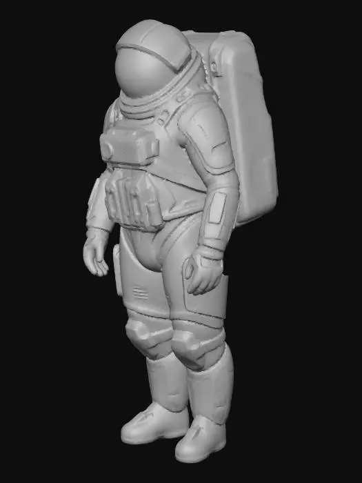 3D model for the space man cometh