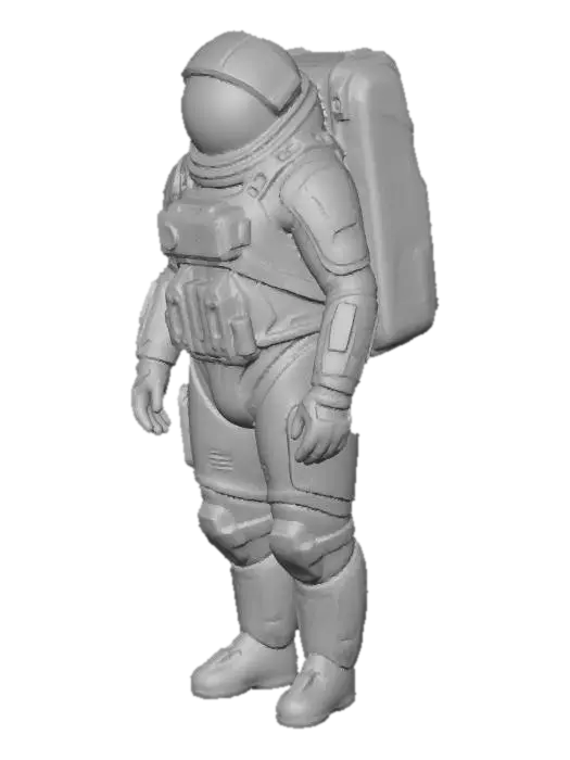 3D model for the space man cometh