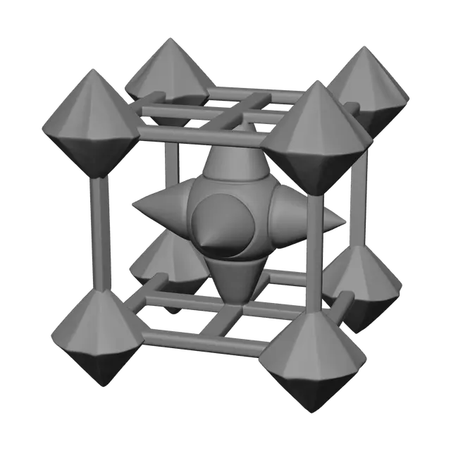 3D model for Stylized Subspace Tripmine