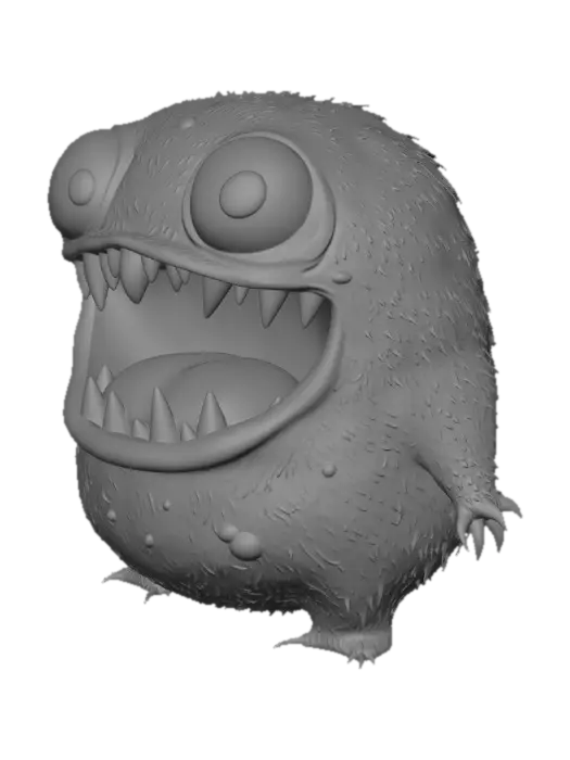 3D model for Purple Grinbeast