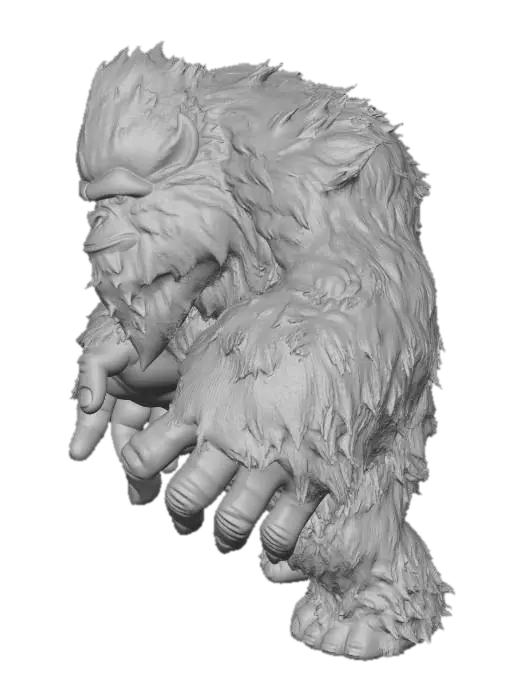 3D model for Icebound Yeti