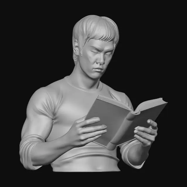3D model for The Philosopher's Stance