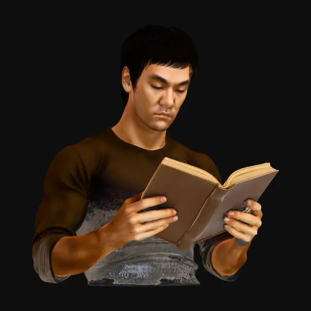 3D model for The Philosopher's Stance