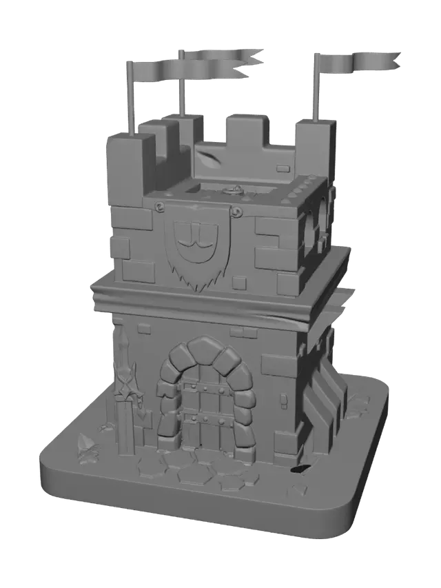 3D model for Bannered Keep