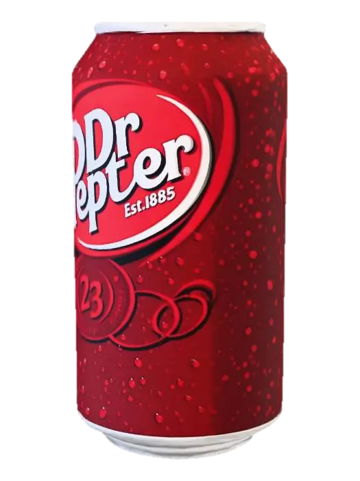 soda can 3D model, vytvořený pomocí AI
