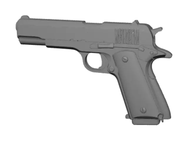 3D model for Glimpse of a Pistol